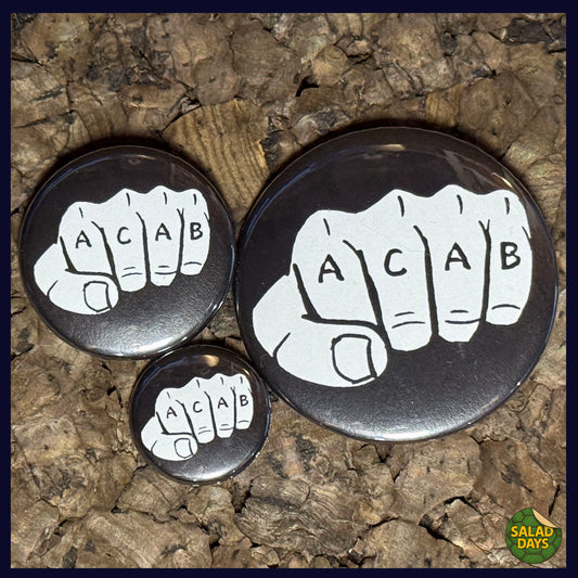 ACAB Knuckles -Button/Bottle Opener-