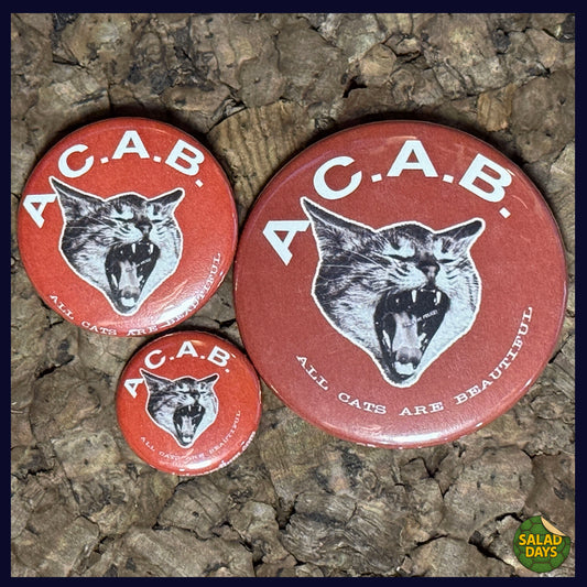 ACAB Kitty -Button/Bottle Opener-