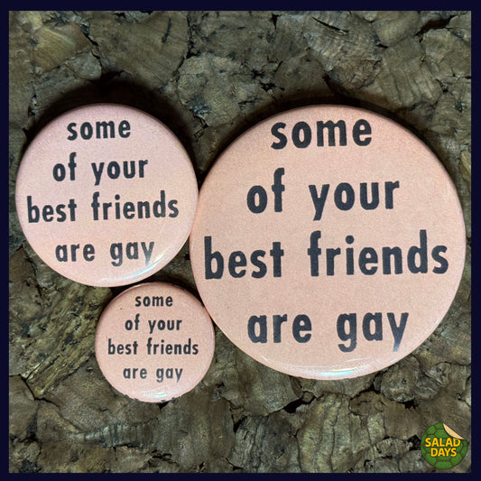 Gay Best Friends -Button/Bottle Opener-