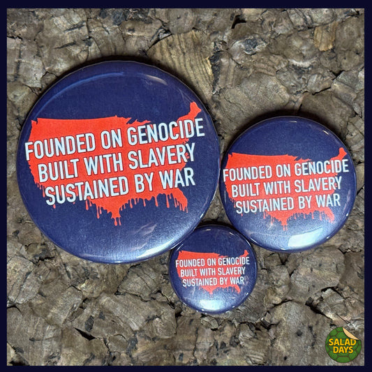 American History -Button/Bottle Opener-