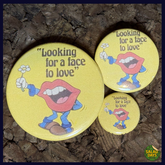 Looking For A Face To Love -Button/Bottle Opener-
